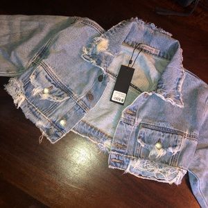 Carmar Cropped Denim Jacket